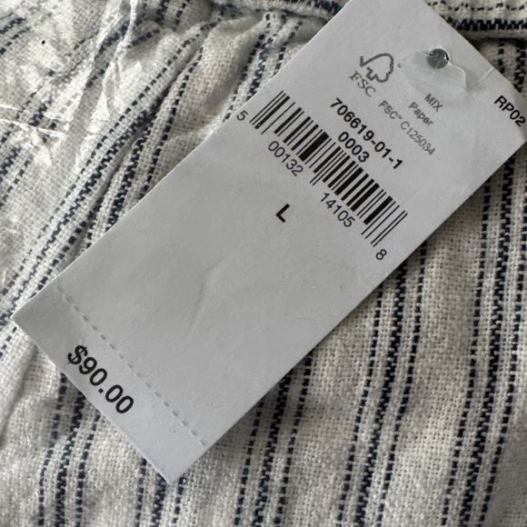 Banana Republic Linen Drawstring Trouser NWT - Picture 6 of 6